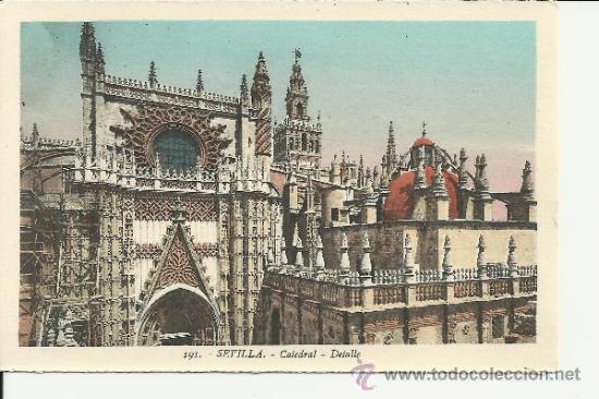 Postales: SEVILLA CATEDRAL SIN CIRCULAR - Foto 1