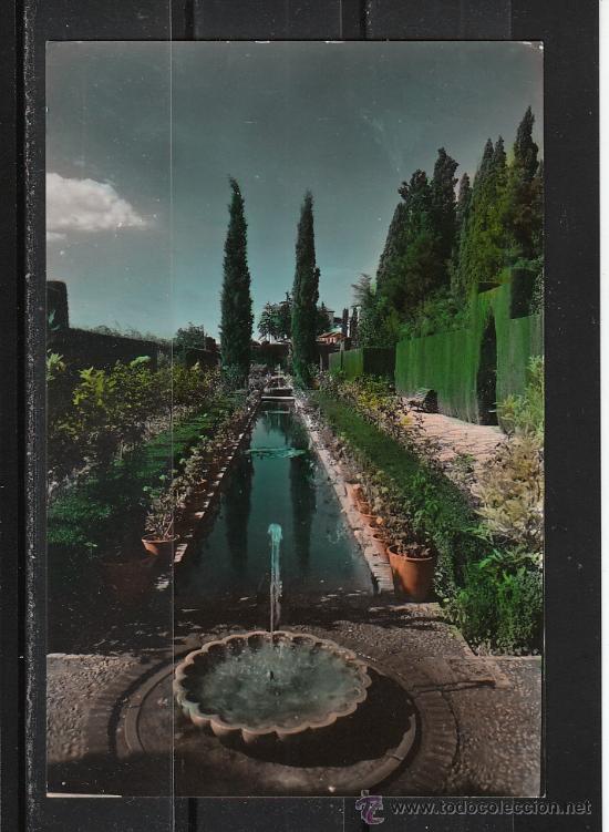 Postales: GRANADA. 30 - JARDINES DEL GENERALIFE - Foto 1