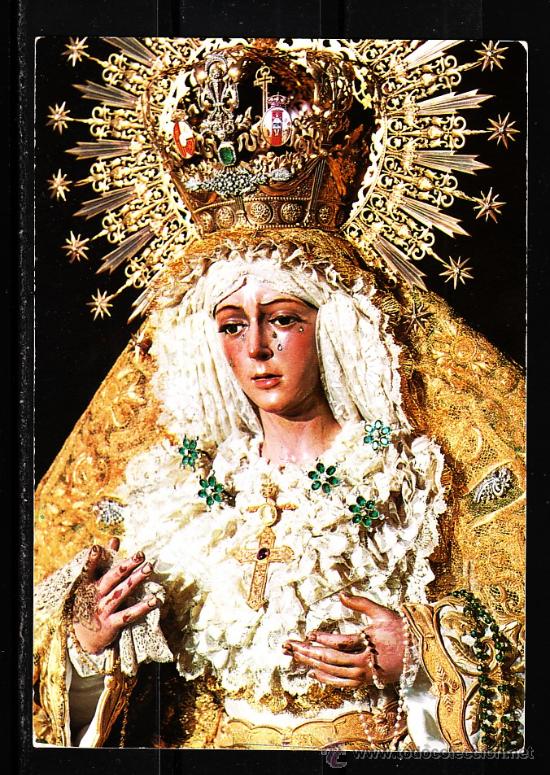 Postales: 29 VIRGEN DE LA ESPERANZA MACARENA
