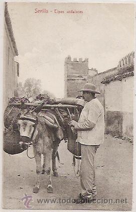 Postales: Sevilla. Tipos andaluces - Foto 1