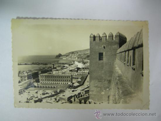 Postales: ANTIGUA POSTAL DE ALMERIA - VISTA PARCIAL
