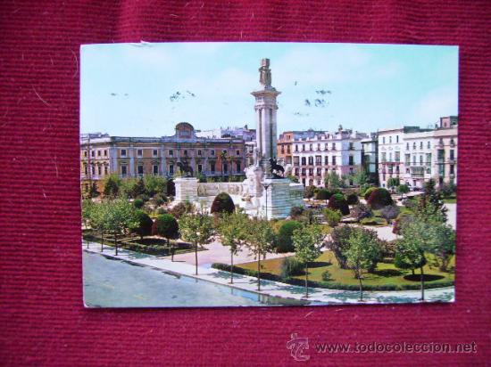 Postales: CADIZ,MONUMENTO A LAS CORTES DE 1812.GARCIA GARRABELLA 13.