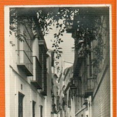 Postales: SEVILLA AÑO 1928 FOTO POSTAL MUY RARA CIRCULADA A PARIS CON SELLO ALFONSO XIII