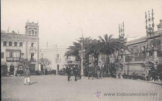 Postales: HUELVA.- PLAZA DE LAS MONJAS