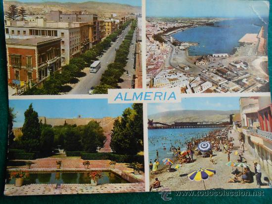 Postales: postal de almeria circulada a&ntilde;o 64 - Foto 1