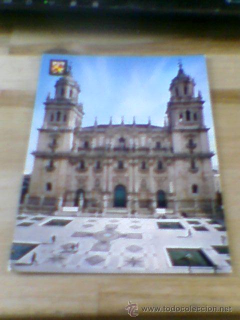 Postales: Postal Catedral plaza Sta Maria Jaen escrita Ed escudo oro n &ordm; 8 (b8)