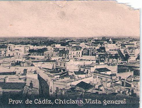 Postkarten: POSTAL ORIGINAL DECADA DE LOS 30. PROV. DE CADIZ. N&ordm; 809. VER TAMA&Ntilde;O Y EXPLICACION.