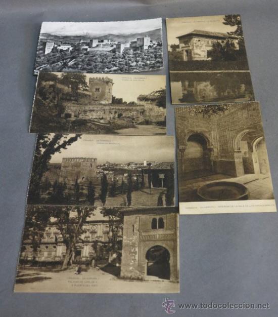 Postales: 11 postales de GRANADA de 1920 - 1930 - Foto 1