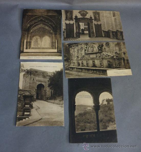 Postales: 11 postales de GRANADA de 1920 - 1930 - Foto 2