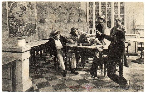 Postcards: MALAGA, UNA TABERNA, EDITOR DOMINGO DEL RIO, SIN CIRCULAR, PRECIOSA