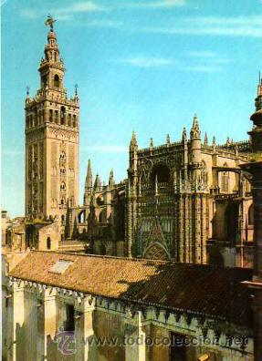 Postales: Sevilla. La giralda. Escrita. - Foto 1