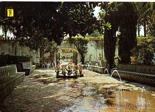Postales: Reales Alcazares de Sevilla. Escrita.