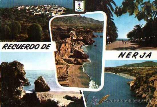 Postales: Nerja. Escrita - Foto 1