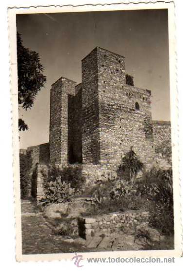 Postales: M&aacute;laga. La Alcazaba. Circulada 1956. - Foto 1