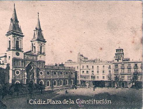 Postkarten: POSTAL ORIGINAL DECADA DE LOS 30. CADIZ. N&ordm; 781. VER TAMA&Ntilde;O Y EXPLICACION.