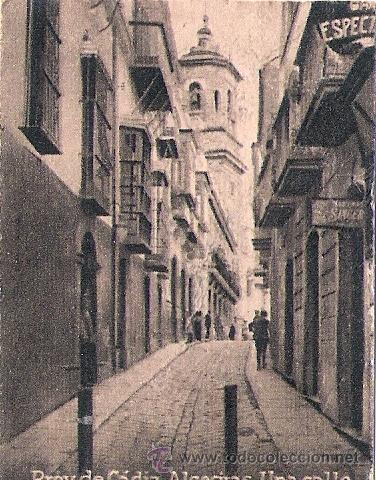 Postkarten: POSTAL ORIGINAL DECADA DE LOS 30. PROV. DE CADIZ. N&ordm; 803. VER TAMA&Ntilde;O Y EXPLICACION.