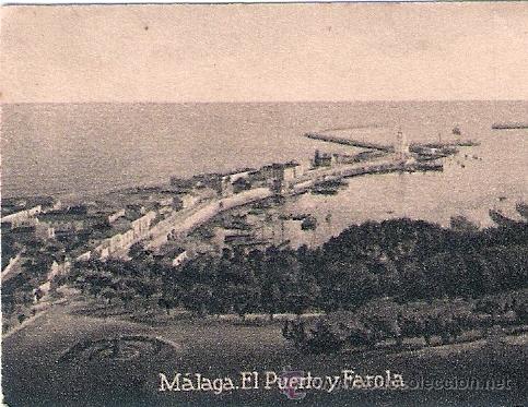 Postkarten: POSTAL ORIGINAL DECADA DE LOS 30. MALAGA. N&ordm; 823. VER TAMA&Ntilde;O Y EXPLICACION.