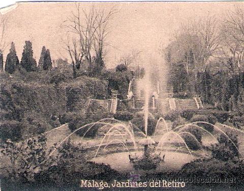 Postkarten: POSTAL ORIGINAL DECADA DE LOS 30. MALAGA. N&ordm; 828. VER TAMA&Ntilde;O Y EXPLICACION.