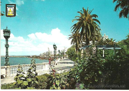 Postales: CADIZ N&ordm; 1124 ALAMEDA DEL MARQUES DE COMILLASAS A SUBIRATS CASANOVAS