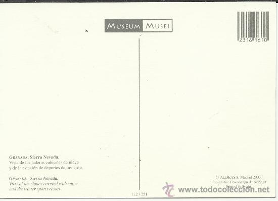 Postales: POSTAL DE GRANADA SIERRA NEVADA - Foto 2