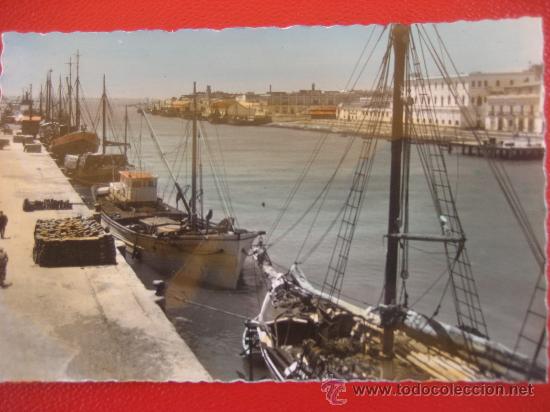Postales: Puerto de Santa Maria. N&ordm; 11. Puerto. Muelle Comercial. Ed. G.Garrabela. Escrita