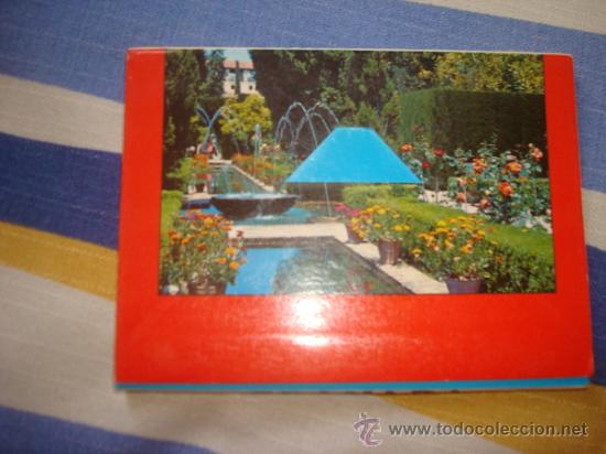 Postales: libreto con  9 postales de granada - Foto 1