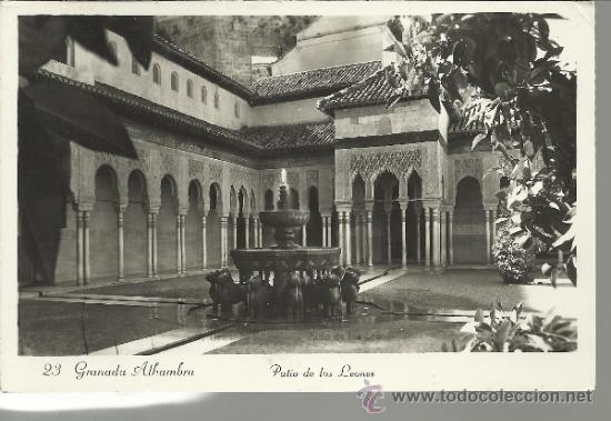 Postales: GRANADA  ALHAMBRA ESCRITA - Foto 1