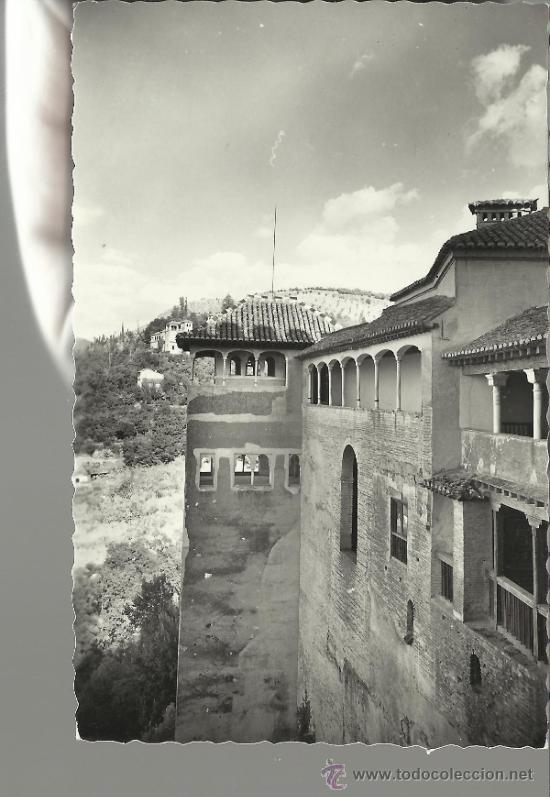 Postales: GRANADA ALHAMBRA ESCRITA CON SELLO - Foto 1