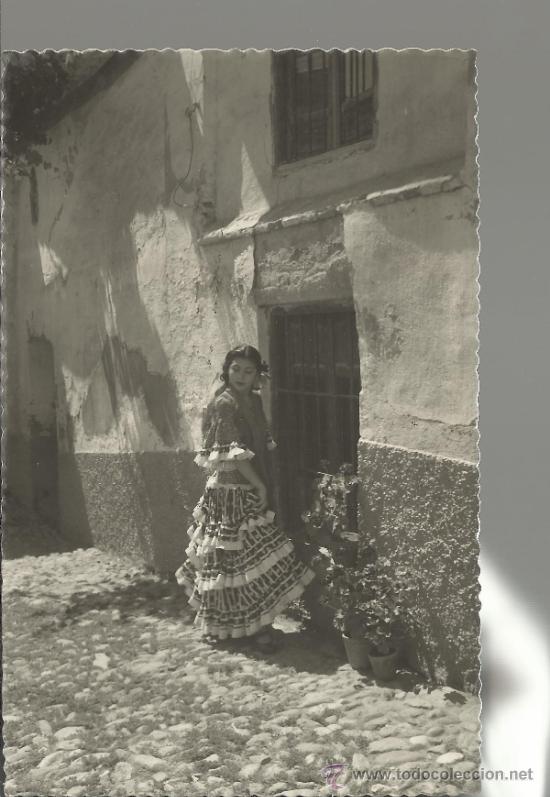 Postales: GRANADA GITANA DEL ALBAYCIN SIN ESCRIBIR - Foto 1