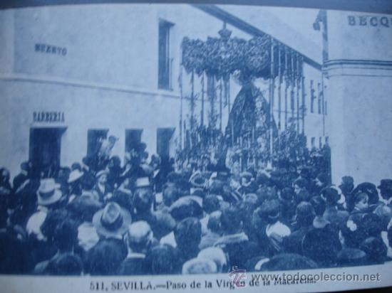 Cartoline: VIRGEN DE LA MACARENA.SEMANA SANTA SEVILLA.MANUEL BARREIRO.S/C