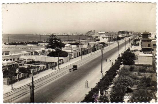 Postales: BONITA POSTAL - CADIZ - AVENIDA DE LOPEZ PINTO