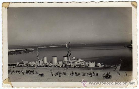 Postales: BONITA POSTAL - CADIZ - EL PUERTO Y MINADOR INGLES APOLLO - MUY AMBIENTADA
