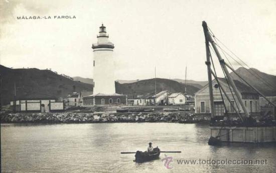 Postales: M&Aacute;LAGA.- EL FAROLA - Foto 1