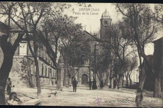 Postales: &Uacute;BEDA (JA&Eacute;N).- PASEO DE LA C&Aacute;RCEL - Foto 1