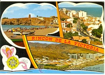 Postales: 7-esp1857. Postal M&aacute;&ntilde;aga. Rinc&oacute;n de la Victoria