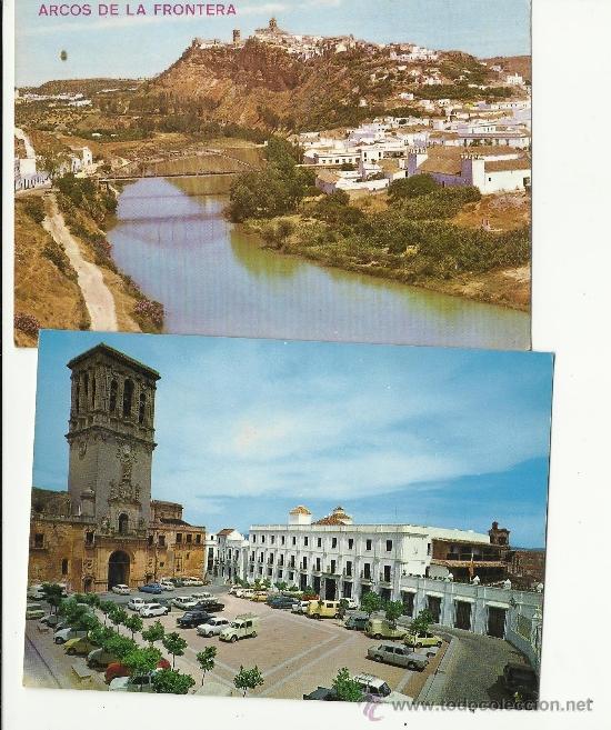 Postales: 2 postales arcos de la frontera sin circular ediciones arribas
