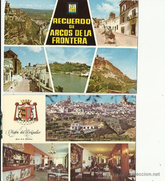 Postales: 2 postales arcos de la frontera sin circular