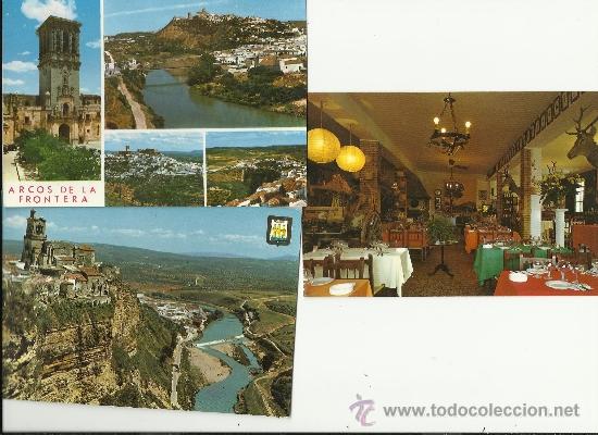 Postales: 3 postales arcos de la frontera sin circular