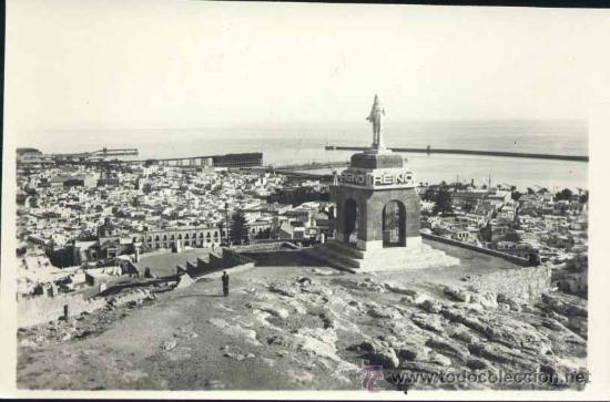 Postales: ALMER&Iacute;A.- CERRO DE SAN CRISTOBAL