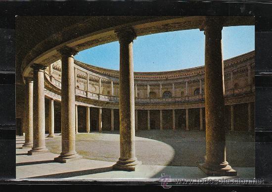 Postales: GRANADA. ALHAMBRA. PALACIO DE CARLOS V - Foto 1