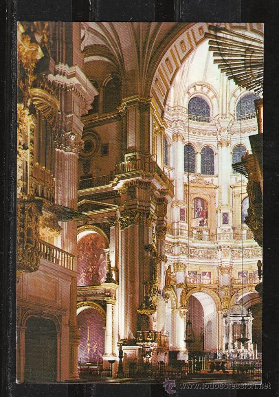 Postales: GRANADA. CATEDRAL. VISTA INTERIOR - Foto 1