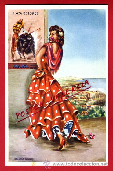 Postales: POSTAL, MALAGA, TIPO, ILUSTRADA,    P70615