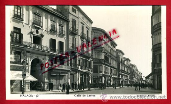 Postales: POSTAL, MALAGA, CALLE DE LARIOS,    P70629