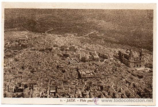 Postales: JAEN, VISTA GENERAL, L.ROISIN, SIN CIRCULAR