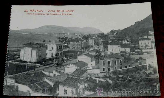 Postales: ANTIGUA POSTAL DE MALAGA, VISTA DE LA CALETA, N. 29, EDICION ESPECIAL DE LOS ALMACENES DE LA LLAVE,