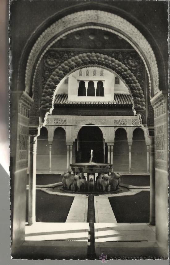 Postales: GRANADA ALHAMBRA ESCRITA - Foto 1