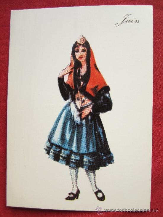 Postales: postal propaganda de farmacia , mujer en traje regional de , jaen  1973
