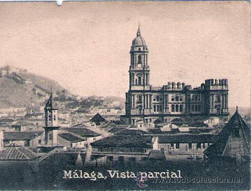 Postales: POSTAL ORIGINAL DECADA DE LOS 30. MALAGA. N&ordm; 815. VISTA PARCIAL. VER TAMA&Ntilde;O Y EXPLICACION