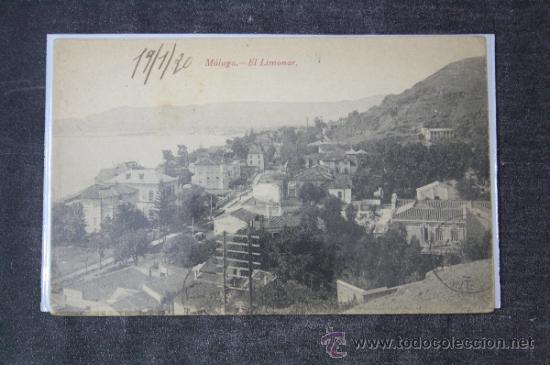 Postales: Postal de Malaga - El Limonar, Fechada 1920 - Foto 1