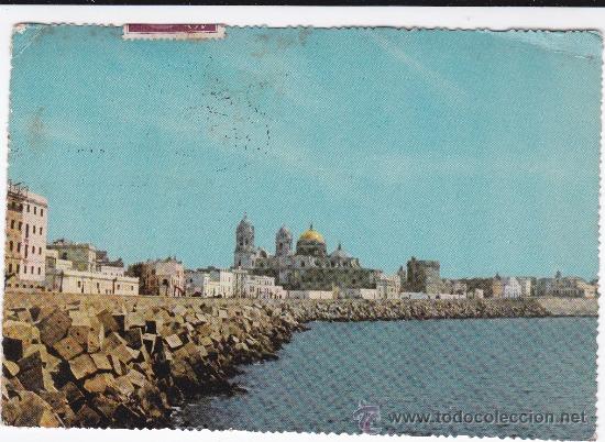 Postales: Cadiz Murallas del Sur (escrita)